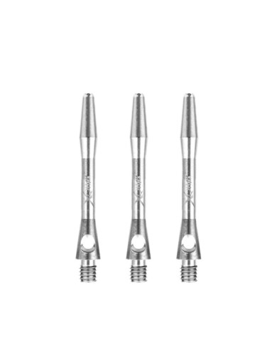 XQMax Aluminium Dart Shafts - Silver
