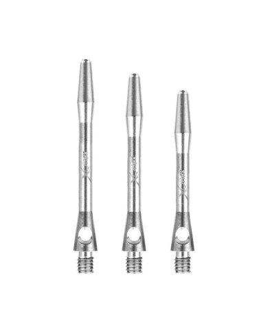 XQMax Aluminium Dart Shafts - Silver