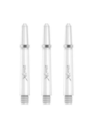XQMax Polycarbonate Dart Shafts - White