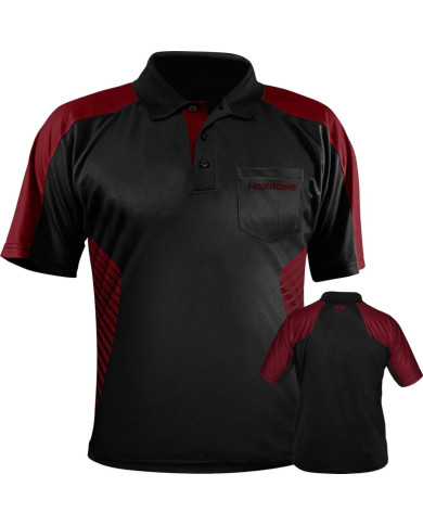 Harrows Vivid Shirt - Dark Red & Black - Small